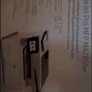 No lasterjet printer. Brand new in box never used